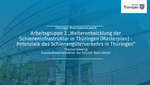 Weiterentwicklung der Schieneninfrastruktur in Thüringen (Masterplan) – Potenziale des Schienengüterverkehrs in Thüringen Weiterentwicklung der Schieneninfrastruktur in Thüringen (Masterplan) – Potenziale des Schienengüterverkehrs in Thüringen - Thomas Grewing, Eisenbahnbetriebsleiter / Leiter Betrieb der Erfurter Bahn GmbH