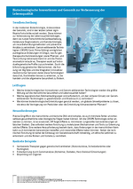 Biotechnologische Innovationen und Genomik Biotechnologische Innovationen und Genomik