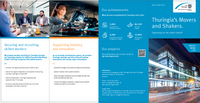 LEG service brochure: Thuringia’s Movers and Shakers. Operating on the state’s behalf