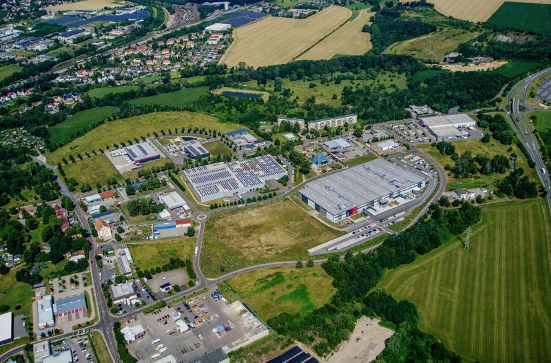 Ansicht Gewerbegebiet Altenburg Nord-Ost
