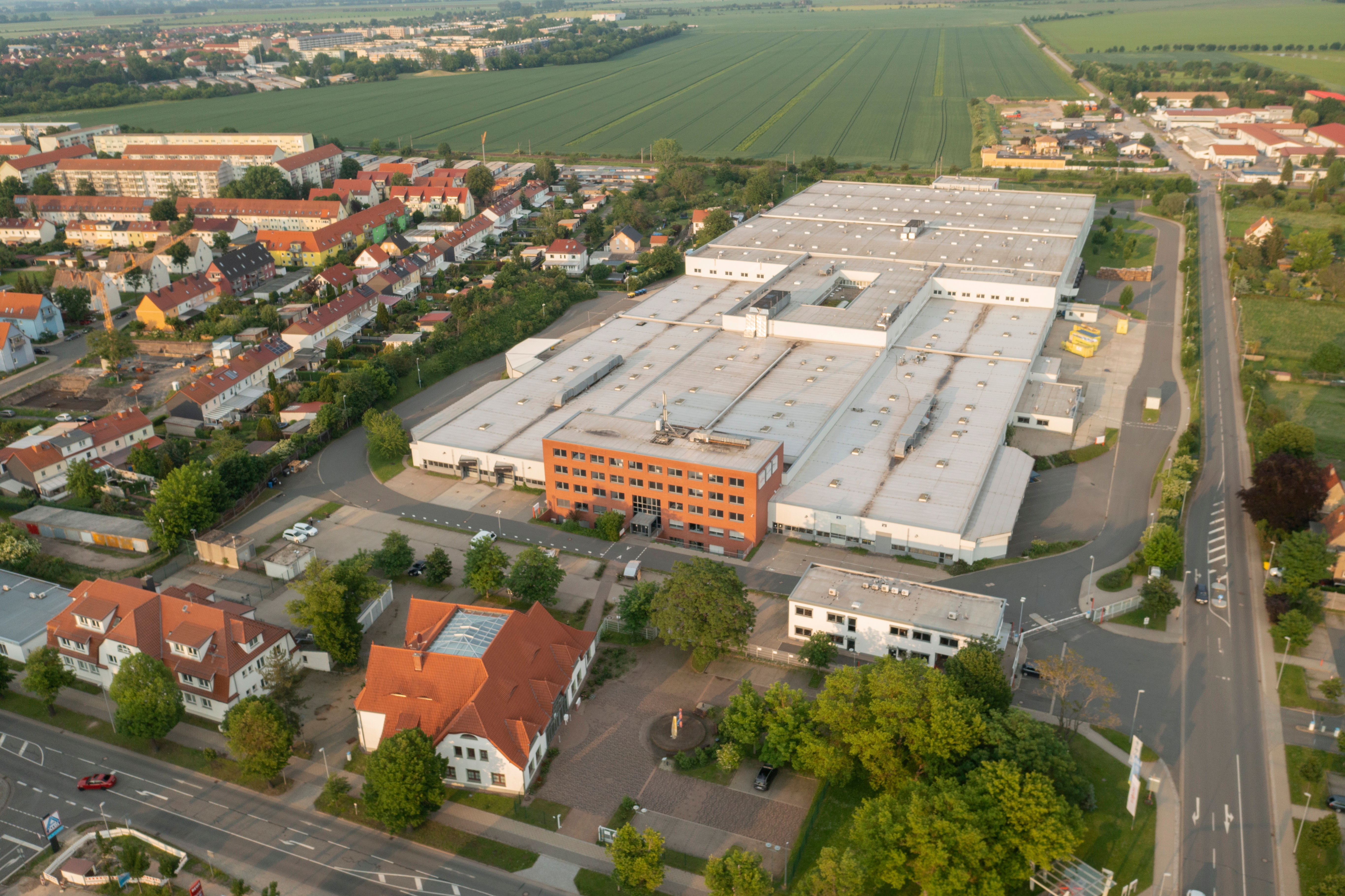 Ansicht Produktionsfläche in der "Alten Ziegelei" Sömmerda