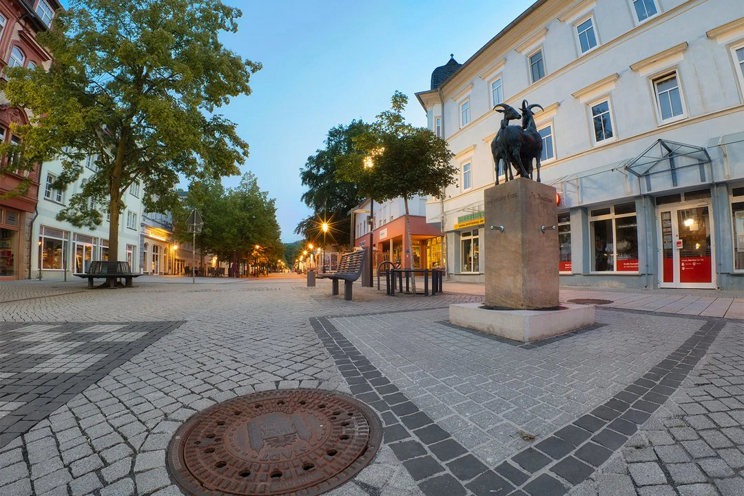 Steffen Kruhme, Ziegenbrunnen in Ilmenau Ziegenbrunnen in Ilmenau