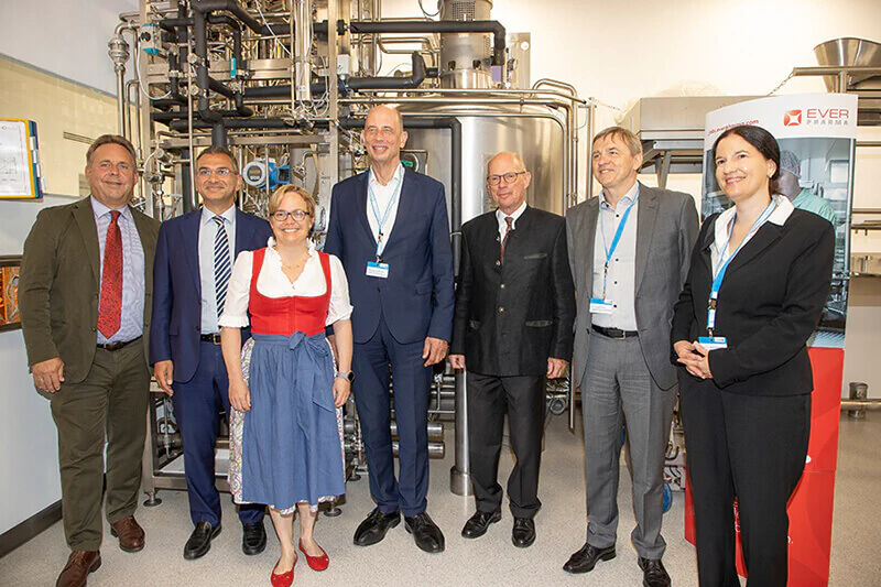 Firmenbesuch bei EVER Neuro Pharma in Unterach. Bildquelle: LEG Thüringen