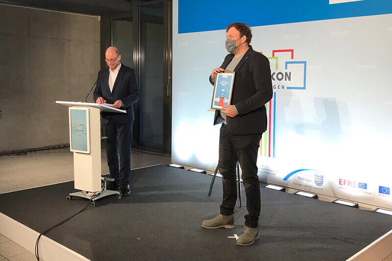 Erfolgreiches Jahr für Thüringer Startup. Bild: Digitalagentur Thüringen GmbH