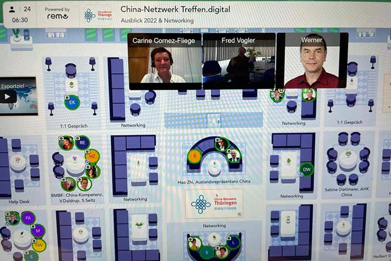 China-Netzwerk-Treffen digital