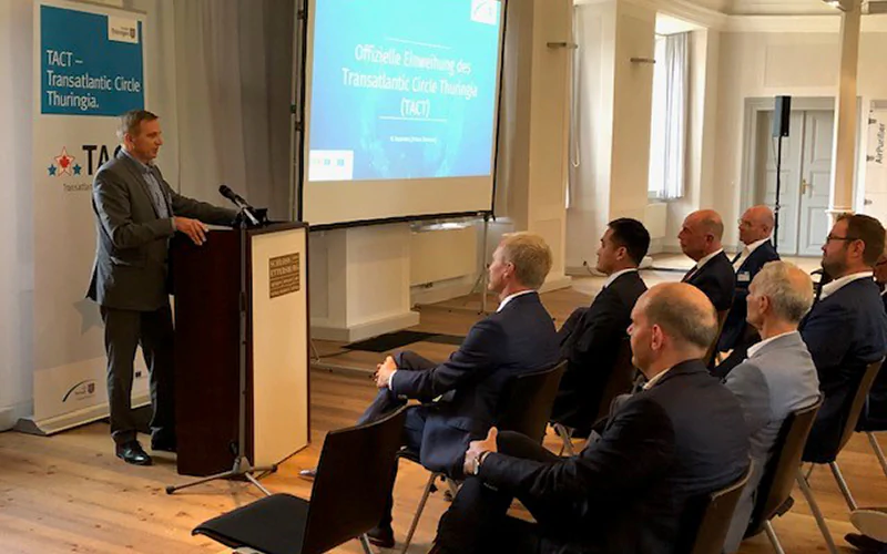Offizielle Einweihung des Transatlantic Circle Thuringia (TACT) | 15. September 2021