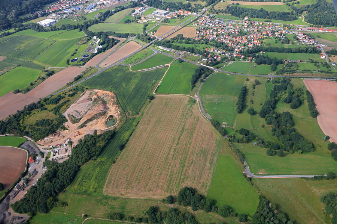 Gewerbegebiet „An der B19“ bei Schmalkalden