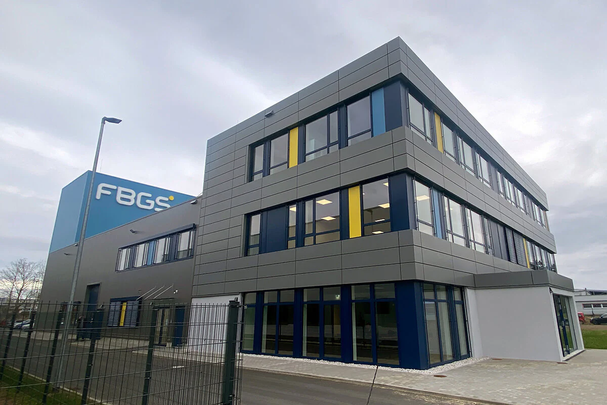 Der neue Standort der FBGS Technologies GmbH auf Jena21 in der Franz-Loewen-Straße