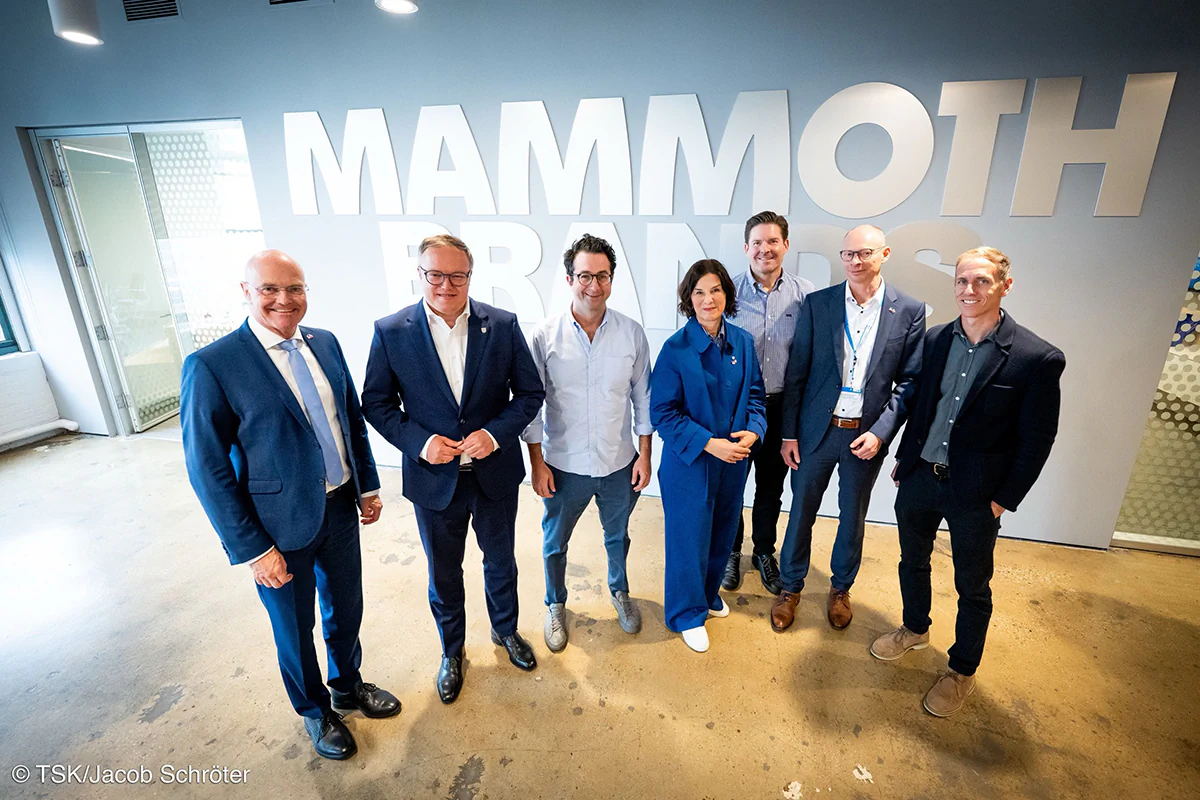 Besuch bei Mammoth Brands, dem amerikanischen Mutterkonzern von Feintechnik GmbH in Eisfeld, der weitere Investitionen in Thüringen plant.