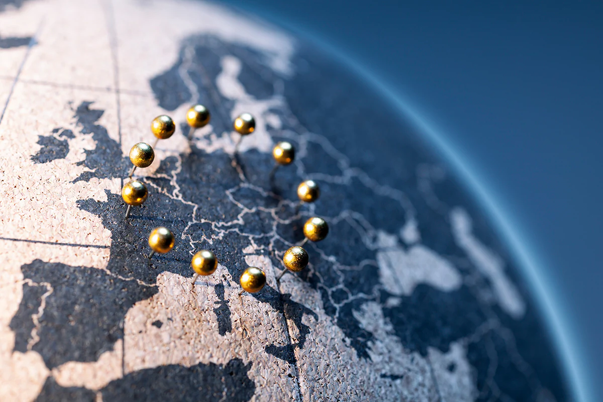 Europäische Union auf dem Reißbrett