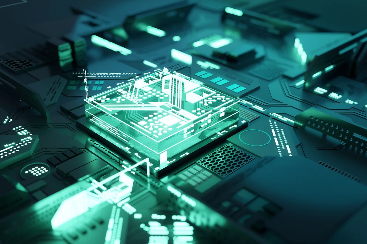 Bild: solarseven / istockphoto.com Futuristisches Konzept für einen Quantencomputer-CPU-Prozessor.